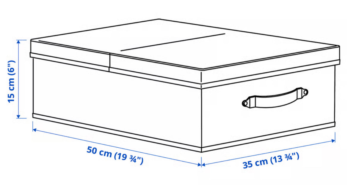 Floral Print Storage Container | Ikea
