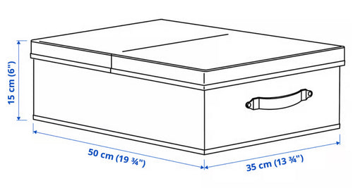 Floral Print Storage Container | Ikea