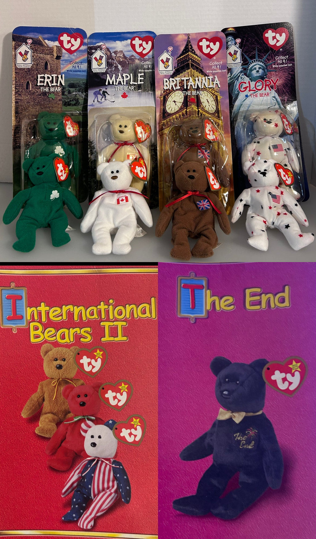 TY International Bears Collection